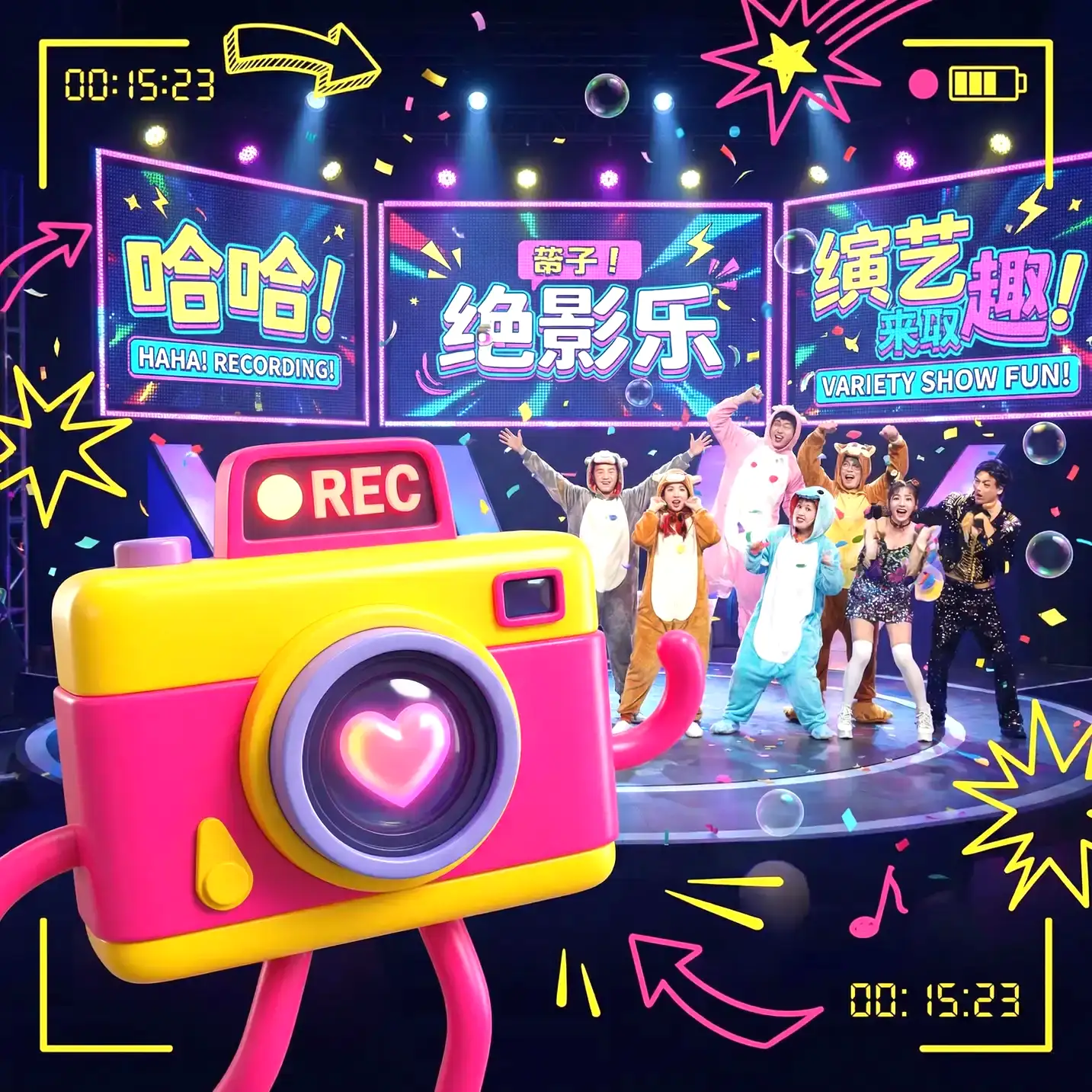 女生18岁学HIPHOP 经典综艺 - 极限挑战